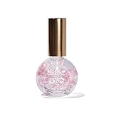 Blossom High-Shine Top Coat Laminate, Infused with Real Flowers, Made in USA, 0.5 fl. oz./15 ml, Pink