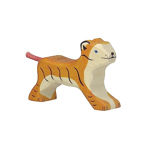 Holztiger - 80137 - Figurine - Tigre, Petit, Marchant