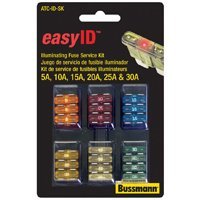 Bussmann Fuses 5285036 Easyid Fuse Assortment Kit44; 42-Piece