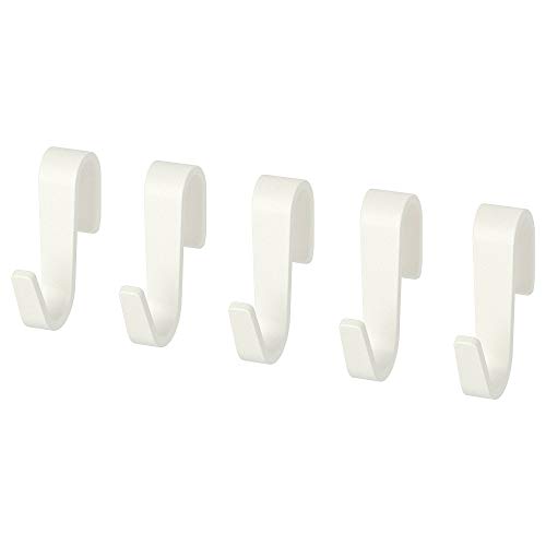 IKEA SUNNERSTA - Juego de 15 ganchos para colgar en la cocina, color blanco