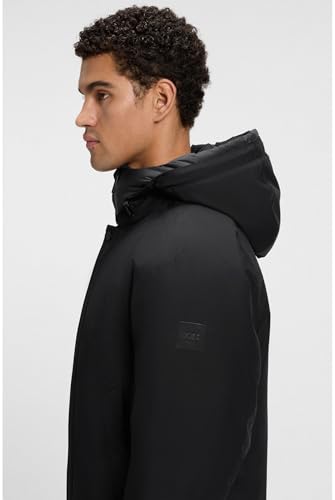 Boss Para Homem. 50547099 Casaco Osis Preto (48), Casual, PoliéSter - 6