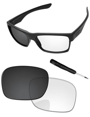 Image of Replacement Lenses & Screwdriver for Oakley TwoFace OO9189 Sunglass - Precision Fit, UV Block & Impact Resistant