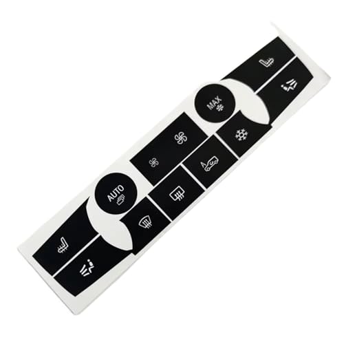 Autocollant bouton lève-vitre pour X5 E70 et commande clim