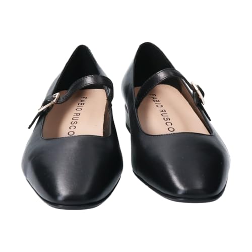 Women's Mary Jane Flat, Gray, 22.5 cm4