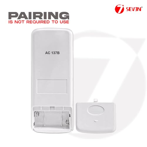 Image of 7SEVEN Compatible for Hitachi AC Remote Control Model RAW318KUD 137B Suitable for Window 1.5 Ton Air Conditioner 3 Star remotes - Match Keys Exactly to Replicate Genuine Remote Function