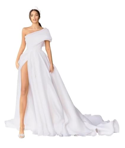 Rxvdhoa Womens Bow Off Shoulder Wedding Dresses for Bride 2026