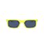 Transparent Fluo Yellow/Dark Blue