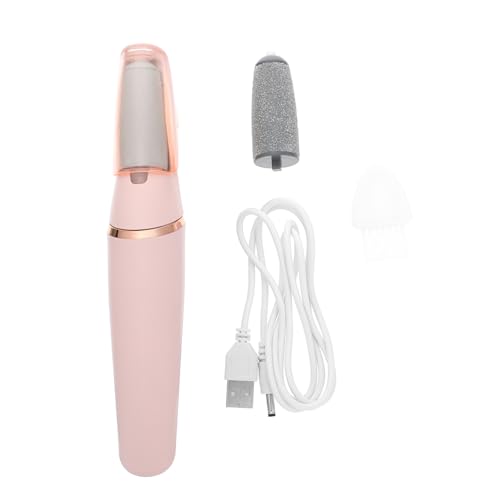 IWOWHERO 1Juego Limadora Eléctrica de Pies Eliminador de Callos y Durezas de Pedicura Portátil para Cuidado de Pies para Profesional y Personal
