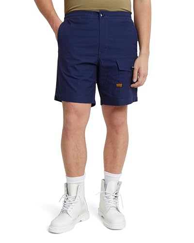 G-Star RAW Herren Sport Trainer Shorts, Blau (Imperial Blue D21039-D384-1305), 29 – Ansicht 1