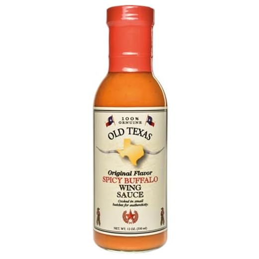 Old Texas Original Flavor Spicy Buffalo Wing Sauce, 350 ml