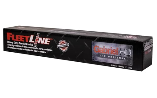 Image of Gabriel 83051 FleetLine HD Truck Cab Shocks Fits 2004-2009 International 9000 Series Models with 51 inch Low-Roof Sleeper & with 72 inch High-Roof Sleeper; OEM# 12010154, 12010254, 2585145C1
