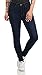 Produktbild ONLY Damen High-Waist Jeans ONLRoyal Life schmales Bein 15195345 Dark Blue Denim XL/32