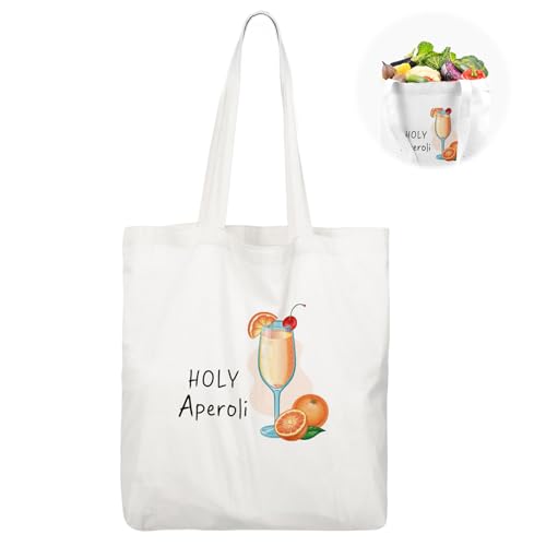 Neerow Jutebeutel, Sommer Stofftasche 42 x 35 cm, Baumwolltasche mit Zwei Langen Henkeln, Stoffbeutel mit Cocktail Muster, Einkaufstasche Tragetasche Weiß für Sport, Shopping, Lebensmittel Neerow Jutebeutel, Sommer Stofftasche 42 x 35 cm, Baumwolltasche mit Zwei Langen Henkeln, Stoffbeutel mit Cocktail Muster, Einkaufstasche Tragetasche Weiß für Sport, Shopping, Lebensmittel