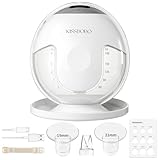KISSBOBO K5 Sacaleches electricos, indoloro saca leche materna electrico(Blanco 1 Pieza)