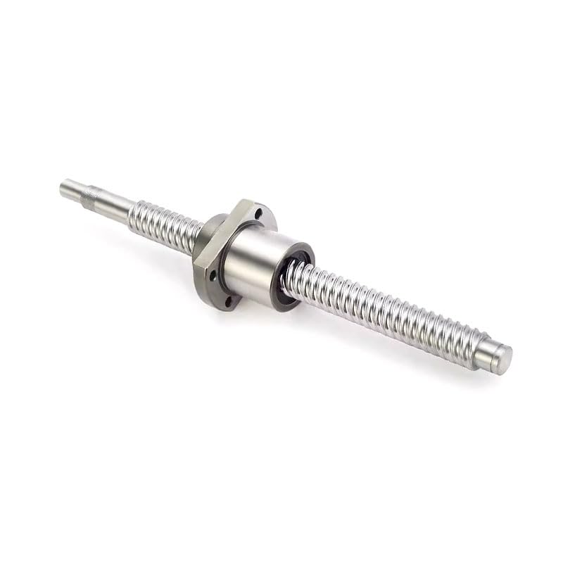 1 Large Ball Screw 200mm-1100mm with end Machining C7 Precision SFE2020 + Ball nut FKFF15(200mm)