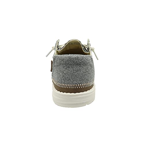 Image of HEYDUDE Women's Wendy Plaid | Women's Shoes | Women's Lace Up Loafers | Comfortable & Light-Weight