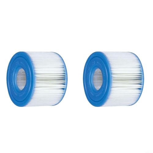 TONIXY Per Intex S1 29011E Per Pure Spa Cartuccia Filtro Per Piscine Parte di Ricambio Efficiente Cattura Sporco Prolunga La Durata Della Pompa (2pcs)