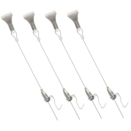 LOLIPPYY 4 Juegos Cable De Alambre Para Gancho De Cuadros Cordón Para Colgar Cuadros Cuerda Para Colgar De Fotos Herramienta Para Manualidades De Bricolaje y Decoración Paredes