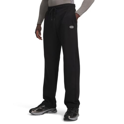 Under Armour Men's Rival Fleece Pants, 008 Black, XXLT