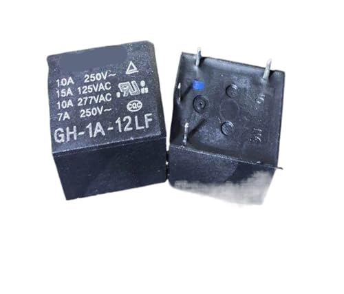 Relé GH-1A-12LF T73 de 4 pines para automatizar la iluminación del hogar