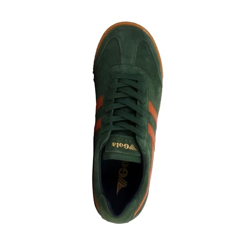 Image of Gola Mens Harrier, Evergreen /Moody Orange /Navy, 7, Medium