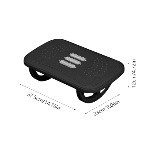 Reposapies De Oficina Taburete De Pie Ajustable Para Escritorio | Tabu-rete Ergonómico De Apoyo Para Silla | Con Ruedas Para Relajar Piernas En Hogar Escuela - imagen 7