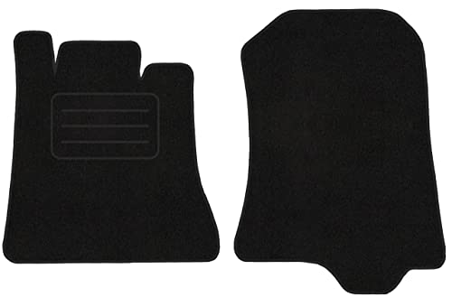 Vorne Velour Fußmatten Satz für Mercedes SL R129 (1989-2001) - 2-teilig - Passgenau