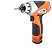 CRL Orange 12 Volt Cordless Lithium-Ion Screwdriver by CR Laurence