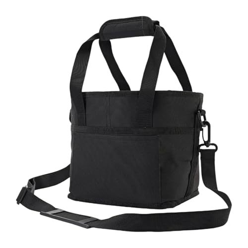 Portavasos reutilizable negro para vasos de agua y entrega de pedidos a domicilio