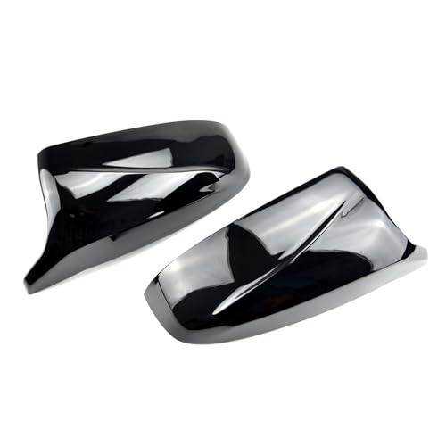 Coques de rétroviseur pour BMW X6 E71 X5 E70 accessoire carrosserie carbone noir brillant