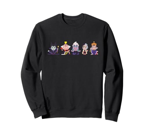 Ya en mundofriki.es: Villanos de Disney Kawaii Chibi Evil Queens Sudadera
