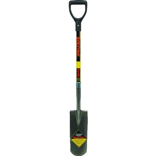 Pala tipo Drain Spade con mango de fibra de vidrio 29" miniatura 2