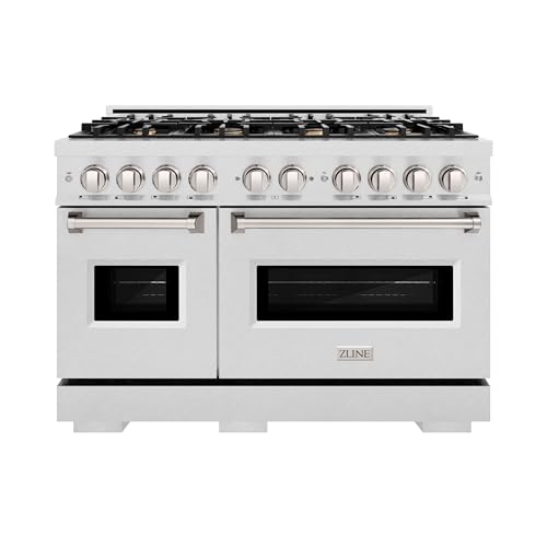 ZLINE 48 in. 6.7 cu. ft. Classic Double Oven Gas Range in