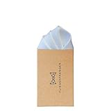 ✔ HANDGEFERTIGT: Du erhältst keine billige Massenware sondern ein Accessoire, dessen Qualität man sieht. Unsere Einstecktücher sind per Hand gefertigt.