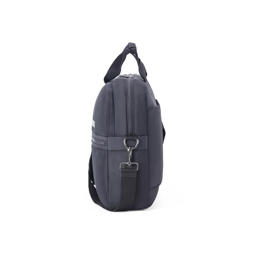 Image of American Tourister Luxe Biz | 14 Ltrs | 1 Compartment | Detachable & Adjustable Strap | Small Briefcase | 1 Year International Warranty | Black