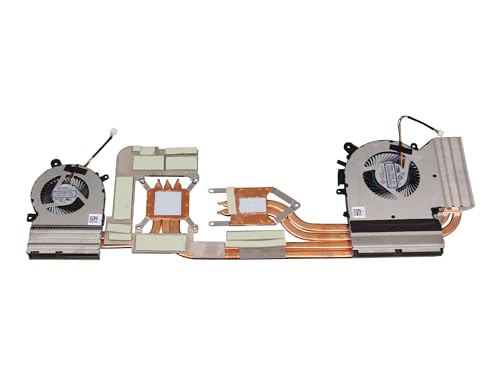 E32-2500801-HH7 Ventilador con disipador original MSI (CPU/GPU) para Crosshair 17 A11UCK (MS-17L2), A11UDK, A11UEK, Katana 11UG, GF76 11UE, GF76 11UEK (MS-17L1)