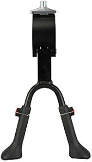 FISCHER Zweibein-Ständer plus Lenkungsdämpfer, Fahrradständer passend für Fahrräder von 24“-28", höhenverstellbar, aus Alu...