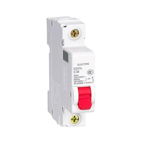 Disjoncteur DZ47s 1 pôle courbe C 230V haute durabilité pour tableau électrique