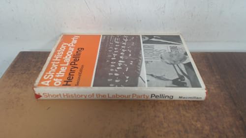 A Short History of the Labour Party B0055IDWJS Book Cover