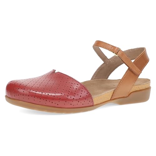 Image of Dansko Rowan Sandal for Women - Memory Foam and Cork Footbed for Comfort and Arch Support - Lightweight Rubber Outsole for Long-Lasting Wear - Versatile Casual to Dressy Footwear