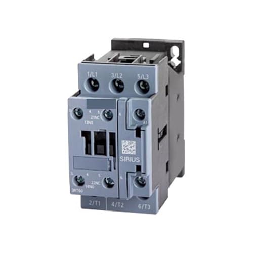 Contacteur 3RT6028-1BW40 CC 48V pour stopper les surchauffes de circuits 38A 1NO/1NF