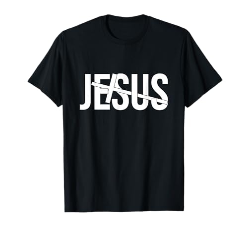 El Nombre Jesús con una Cruz Camiseta