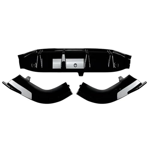 Kit diffuseur arrière Glossy Black pour Mercedes GLC X254, éclat laqué et design sportif