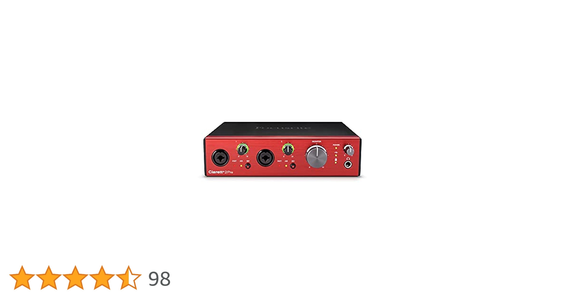 Amazon.co.jp: Focusrite Clarett+ 2Pre オ−ディオ