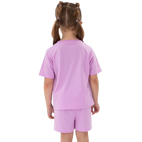 Disney Pajamas For Girls, Frozen Pajamas, Anna And Elsa PJs, Short Sleeve Frozen PJs, Summer Pajama Set3