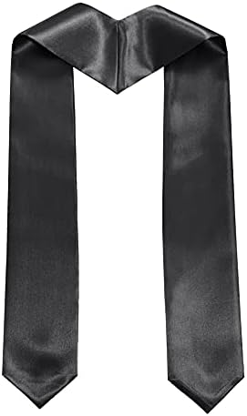 Plain Graduation Stole 60 Long Rich In Color & Customization Is Acceptable