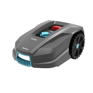 Cecotec Robot Tondeuse Conga Grasshopper 800 Connected. avec App, Moteur Digital sans Balais, Surfaces de 800m2, Pente Maximale de 35%, Régulateur de Lame, Détecteur de Pluie