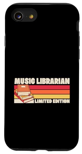 Carcasa para iPhone SE (2020) / 7/8 Music Librarian Edición Limitada Retro Biblioteca Estética