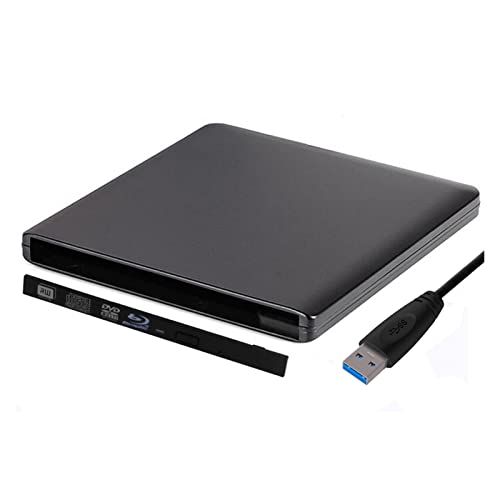 Boîtier externe DVD SATA USB 3.0 ultra mince pour lecteur optique PC portable 9mm Blu-Ray