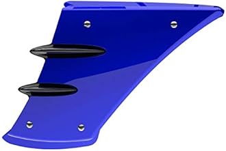 Saiga Parts Side Spoiler Wings for Yamaha R15 V3 (Racing Blue)